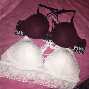 VICTORIA SECRET/PINK bras